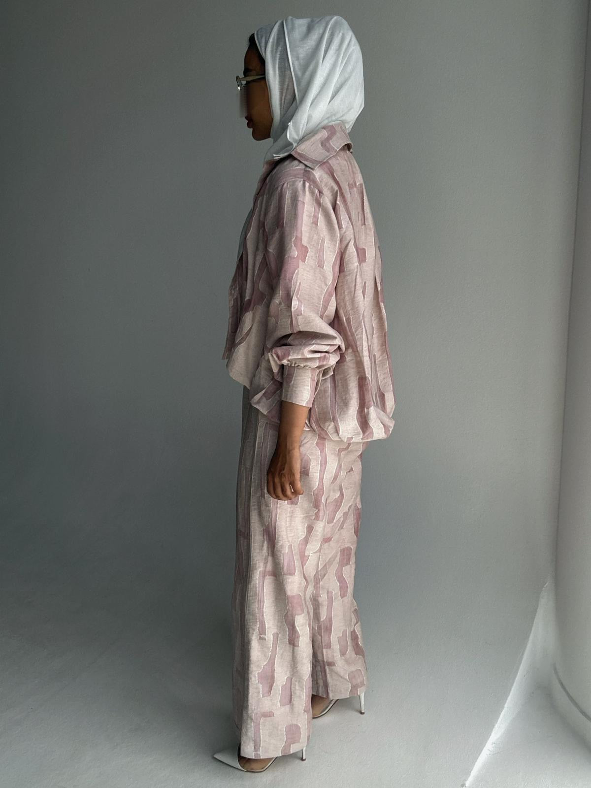 Rosé Whisper Matching set –RE-NEW Kuwait | Summer Collection - RE-NEW