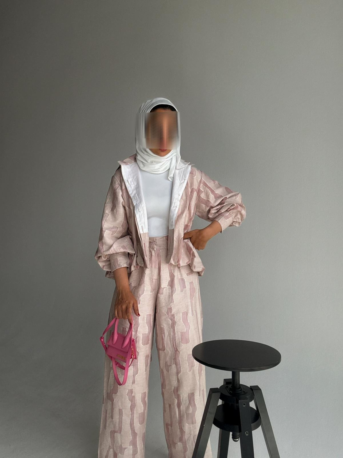 Rosé Whisper Matching set –RE-NEW Kuwait | Summer Collection - RE-NEW