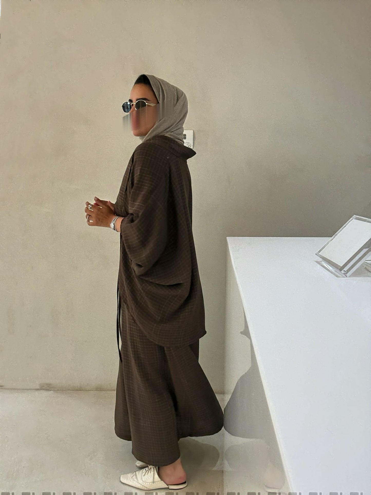Chestnut Skirt Set RE-NEW Kuwait | Summer Collection - RE-NEW