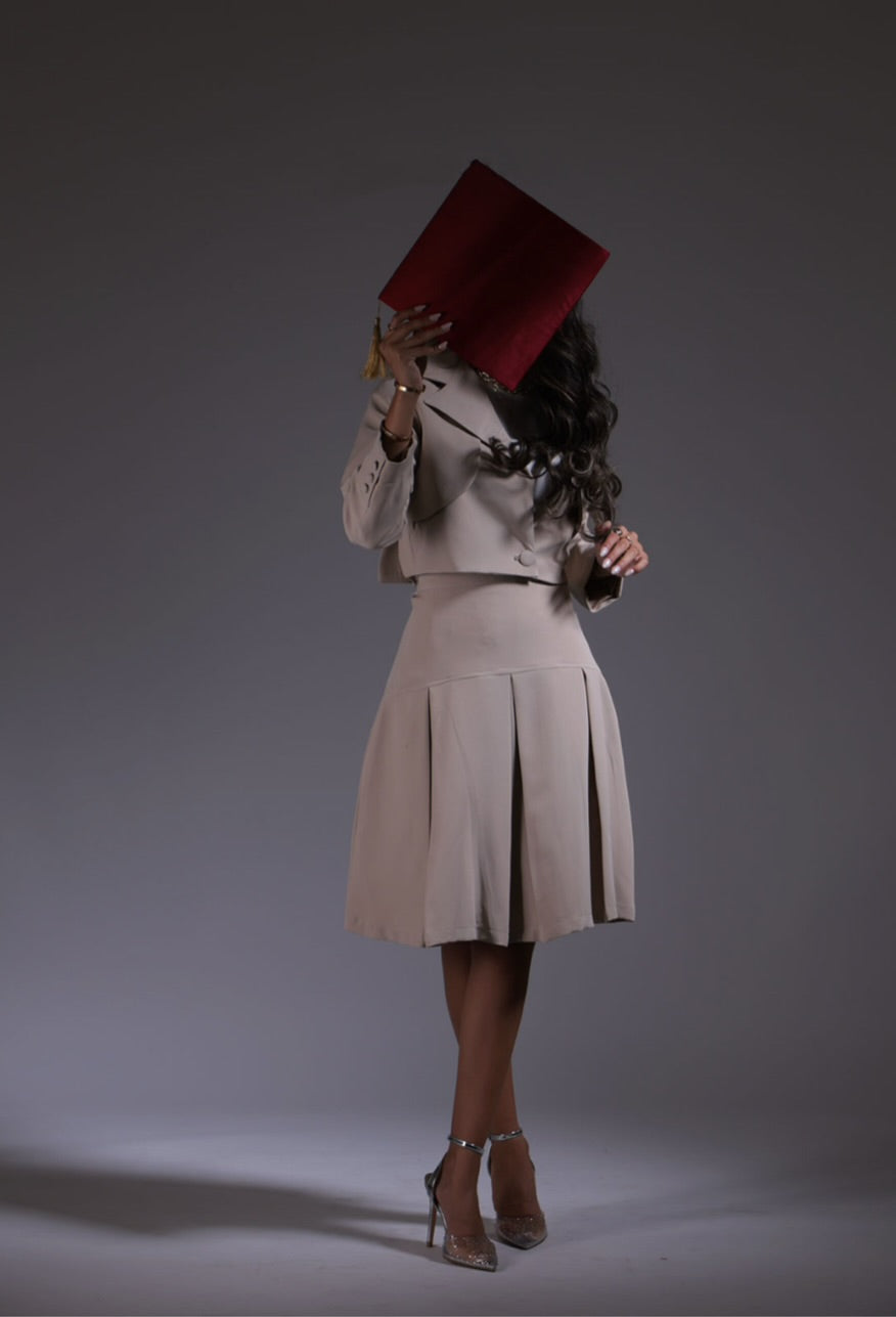cropped blazer