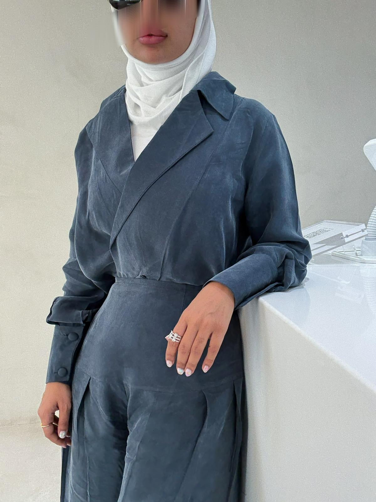 Navy blue set for Women – Effortless Edge | RE-NEW Kuwait - RE-NEW