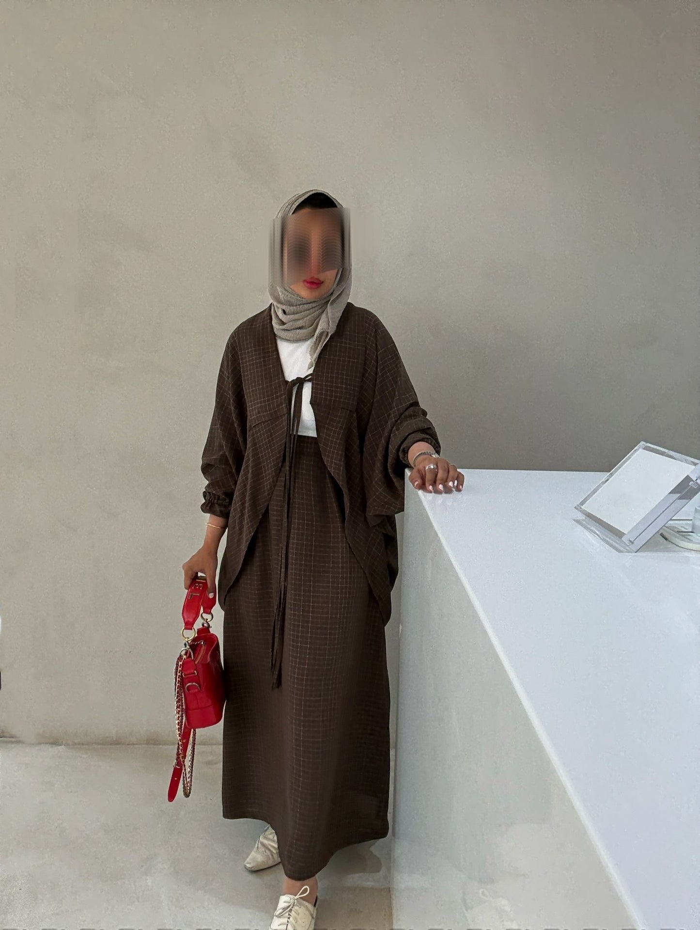 Chestnut Skirt Set RE-NEW Kuwait | Summer Collection - RE-NEW
