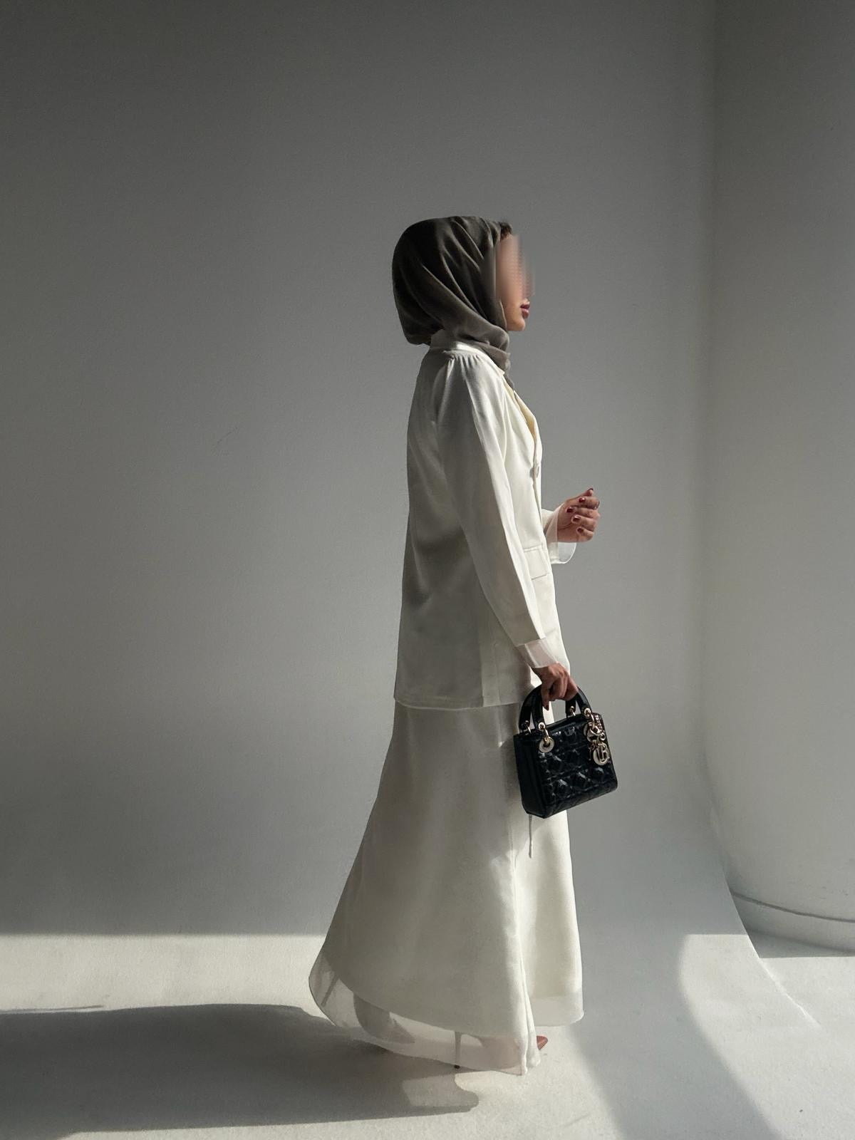 White blazer