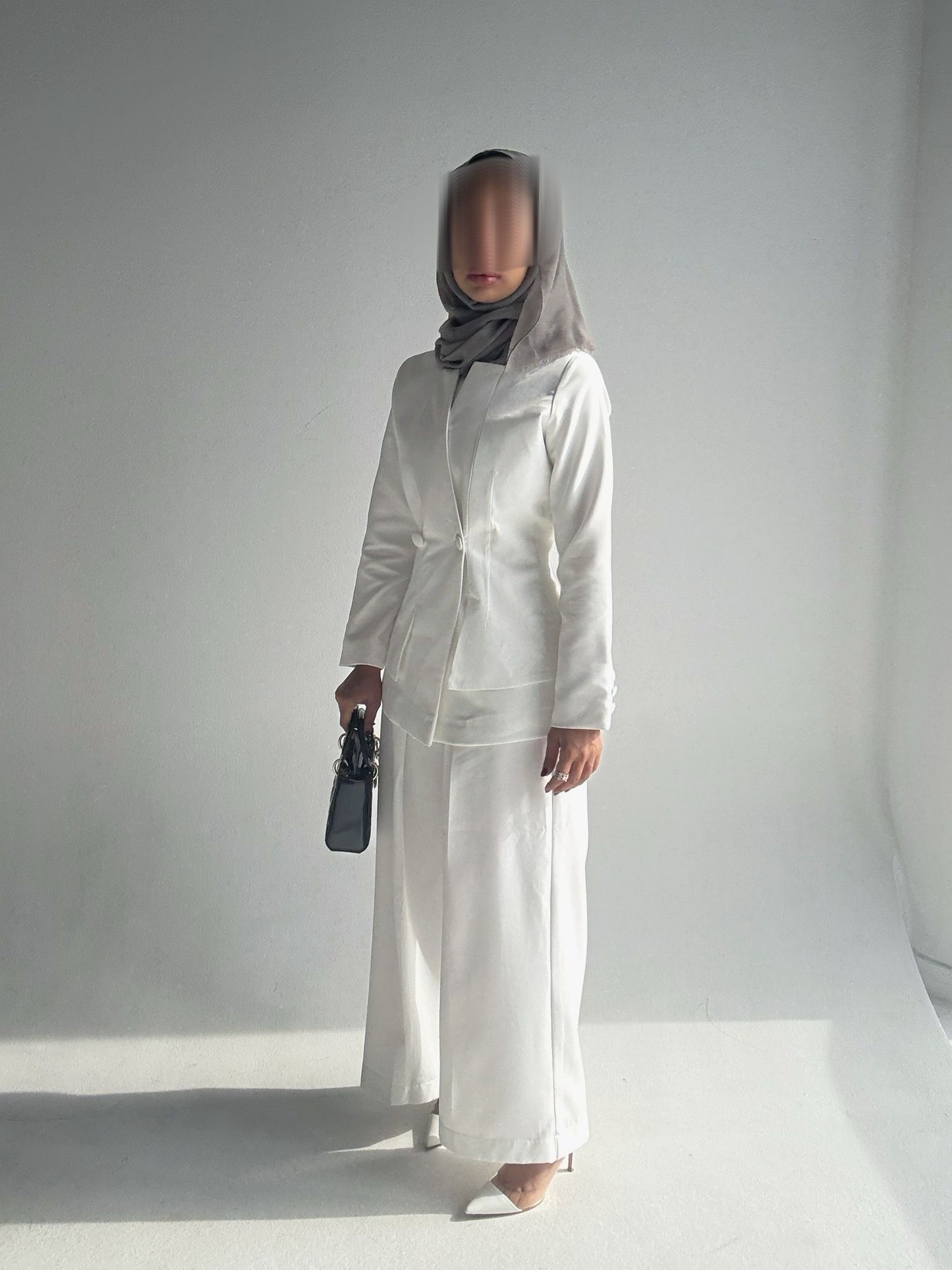 White blazer