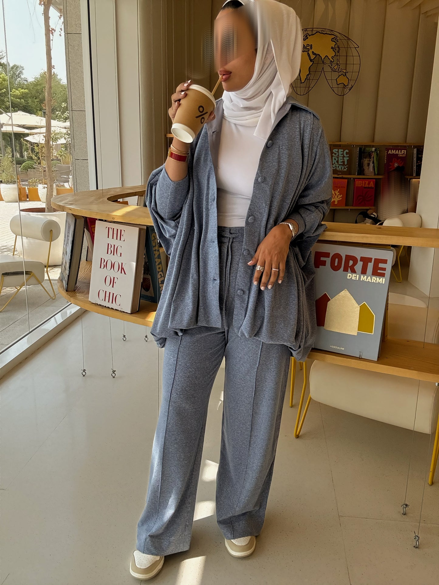 Cotton Co-ord Set RE-NEW Kuwait | Summer Collection - RE-NEW