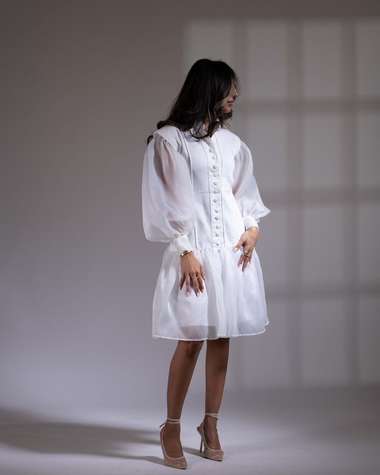 white dress