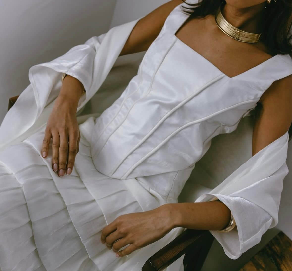 White corset daraa - RE-NEW
