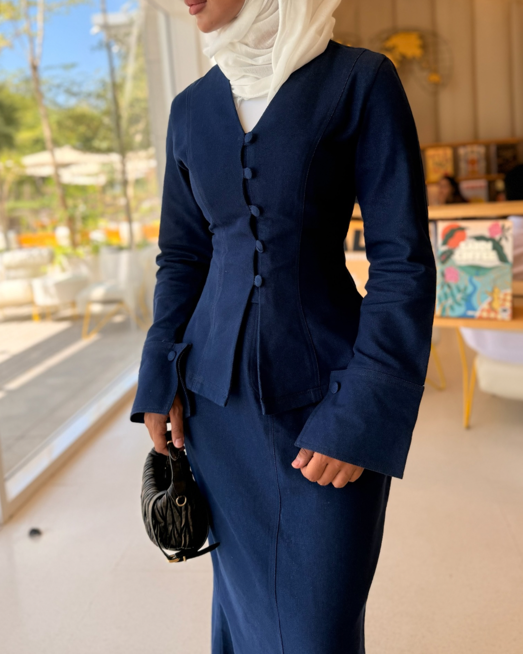 The denim Formal Set