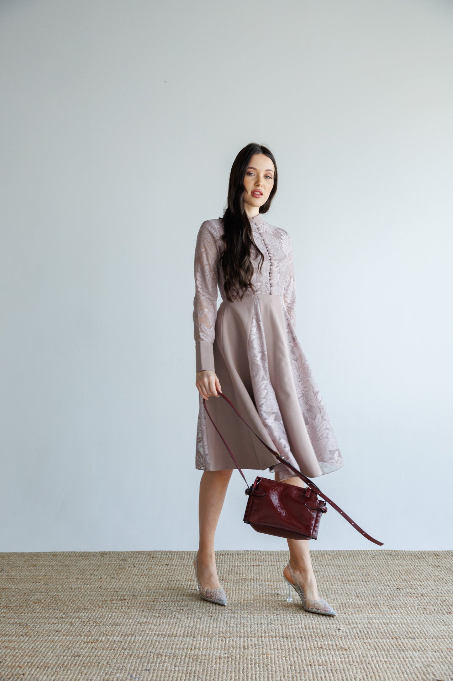 Luna Lace Midi Dress - RE-NEW