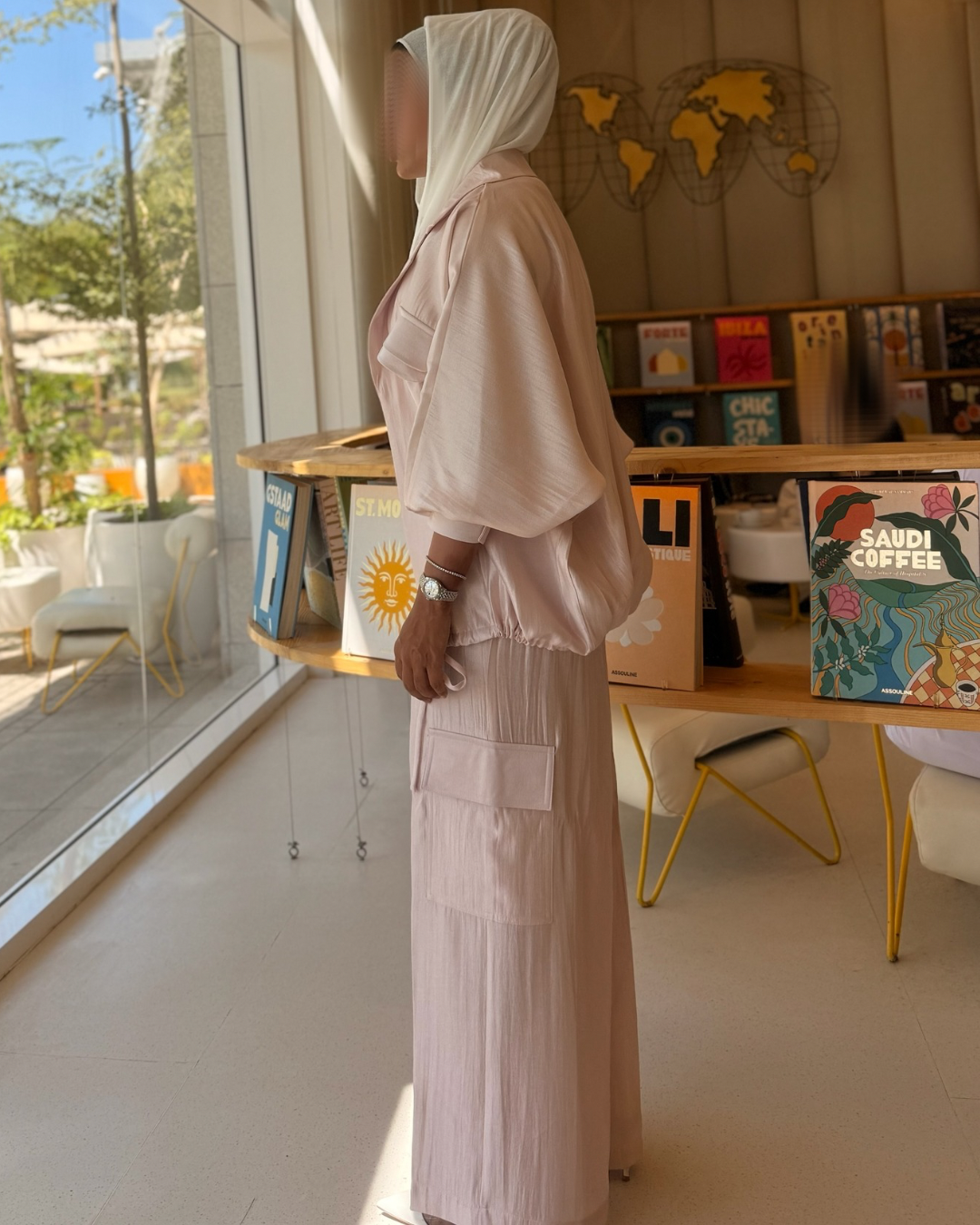 The Blush Trench Set