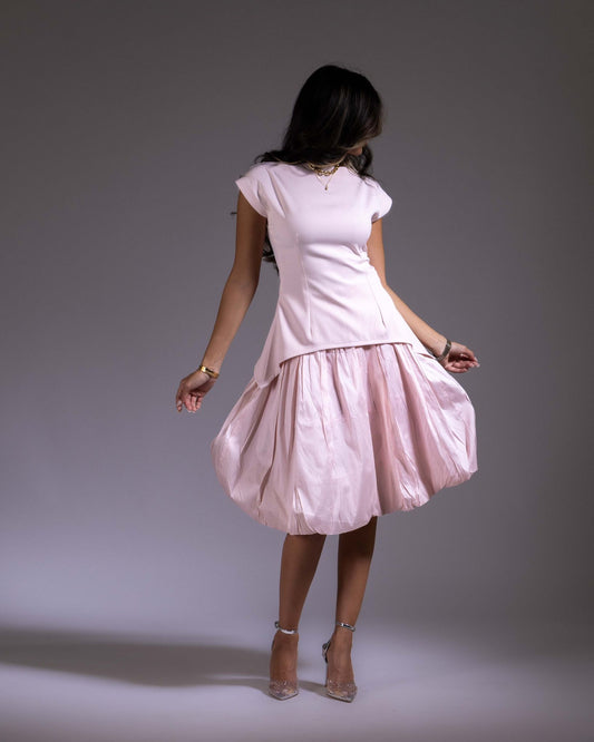 pink dress
