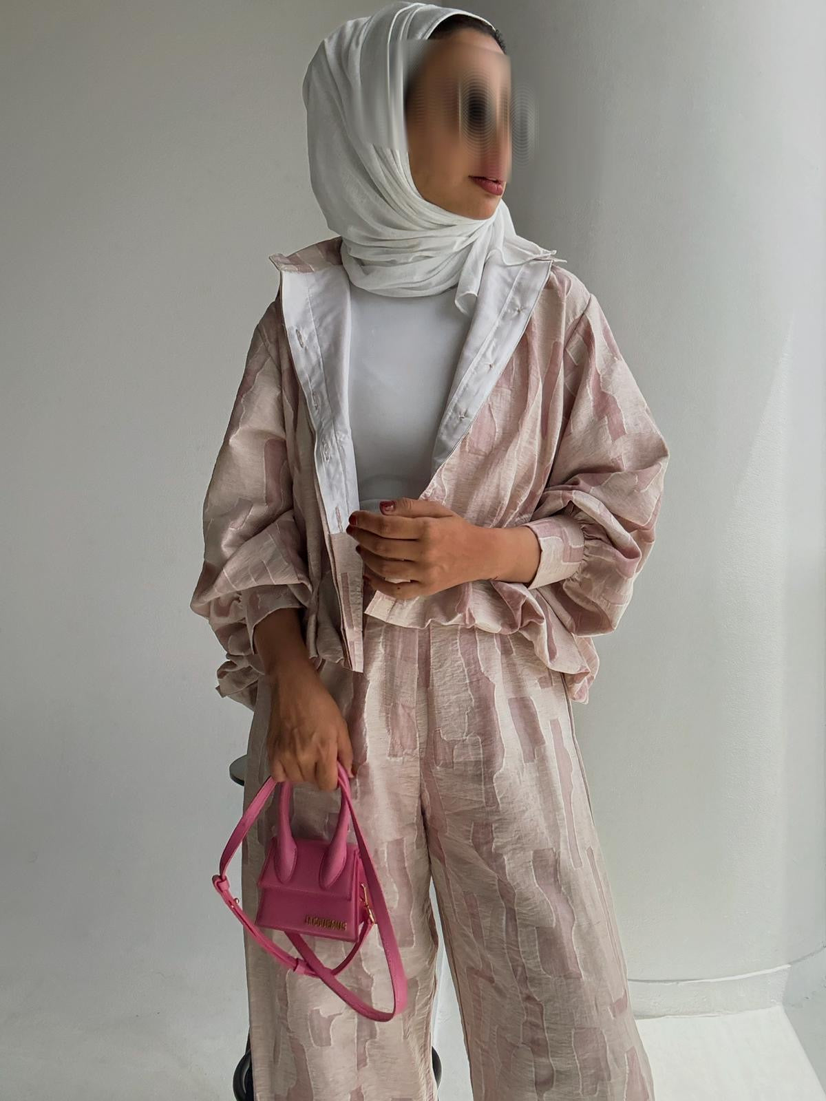 Rosé Whisper Matching set –RE-NEW Kuwait | Summer Collection - RE-NEW