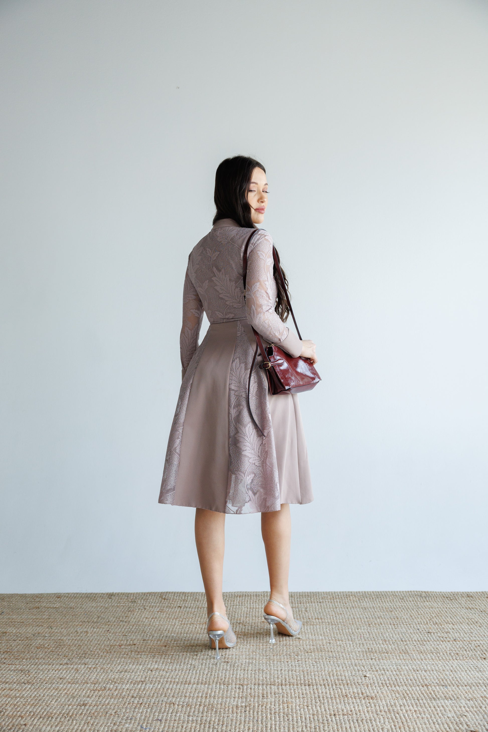 Luna Lace Midi Dress - RE-NEW