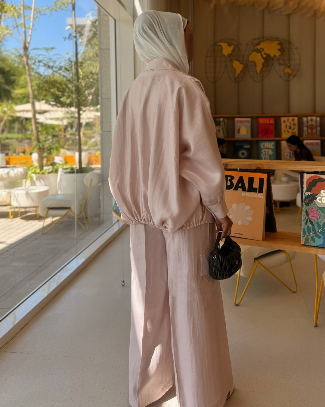 The Blush Trench Set