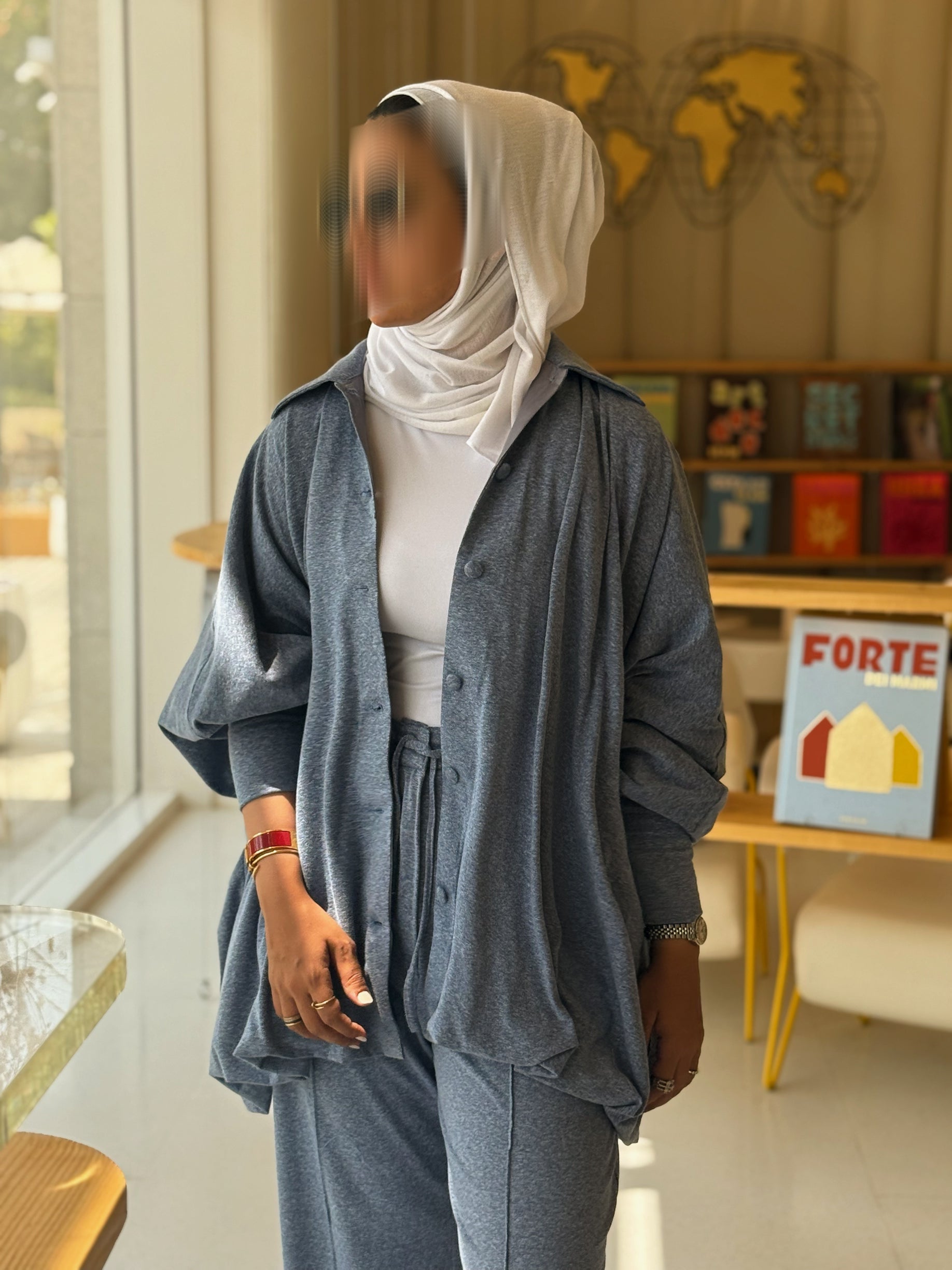 Cotton Co-ord Set RE-NEW Kuwait | Summer Collection - RE-NEW
