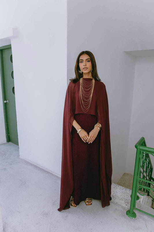 Dark maroon 