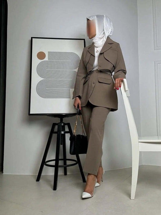 Midnight set in khaki - RE-NEW